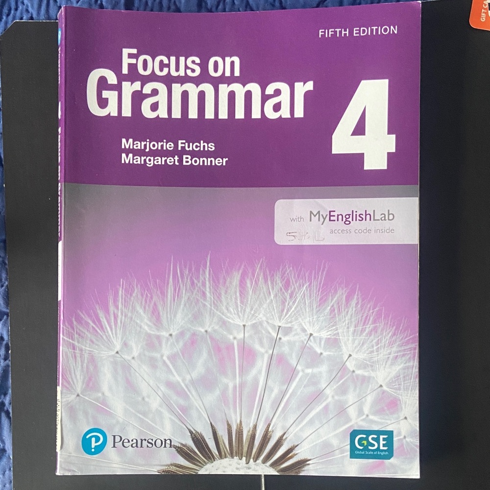 Pearson Focus on Grammar 4 - Purple Edition